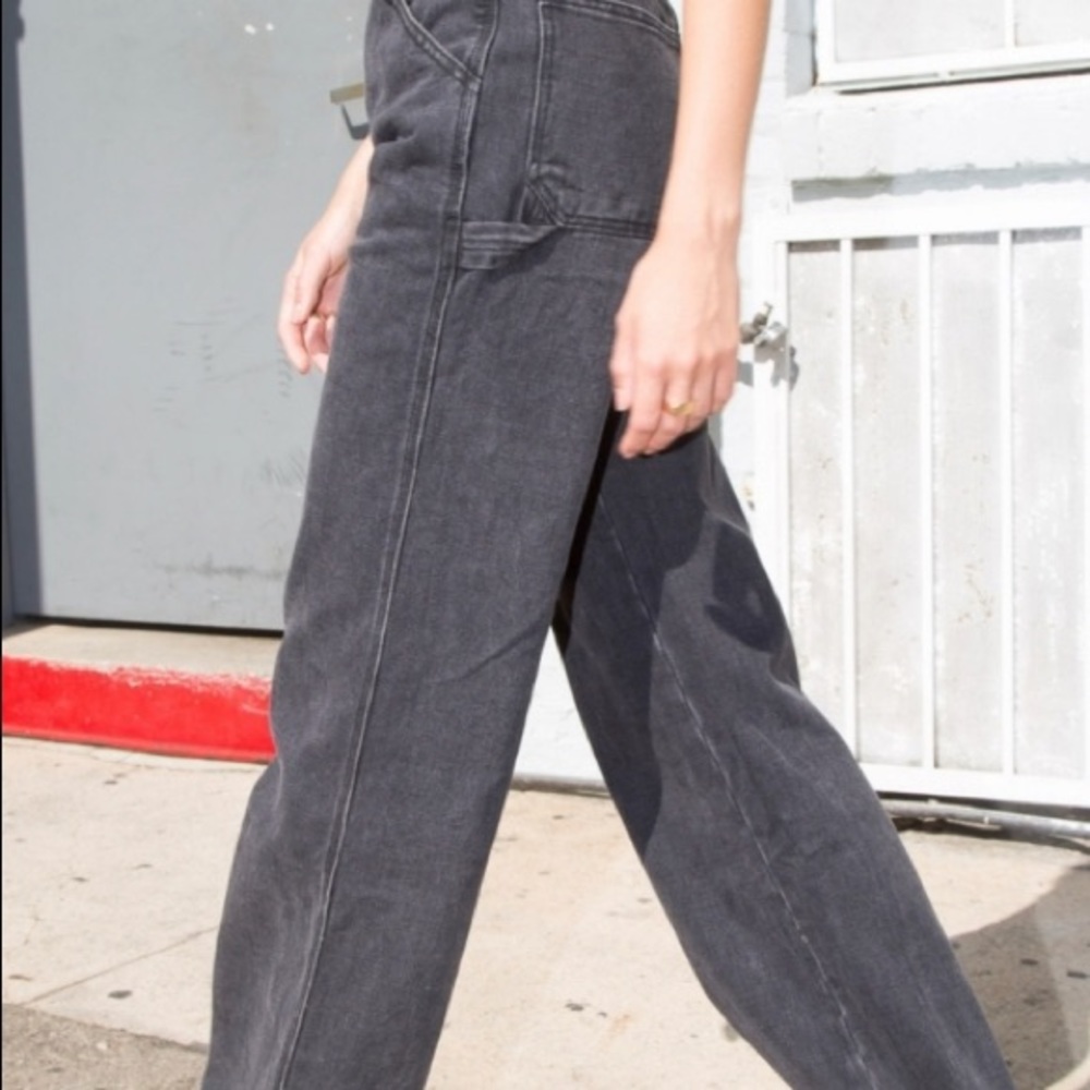 Brandy Melville J. Galt Feanne Baggy Wide Leg Carpenter Jeans SZ Small